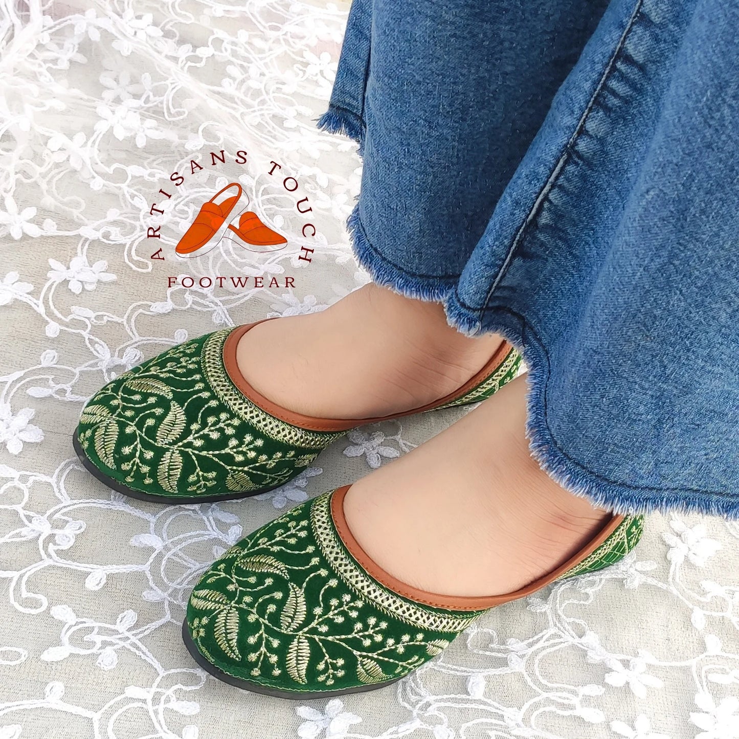 Bridal Women Handmade shoes, wedding shoes, Ethnic Shoes